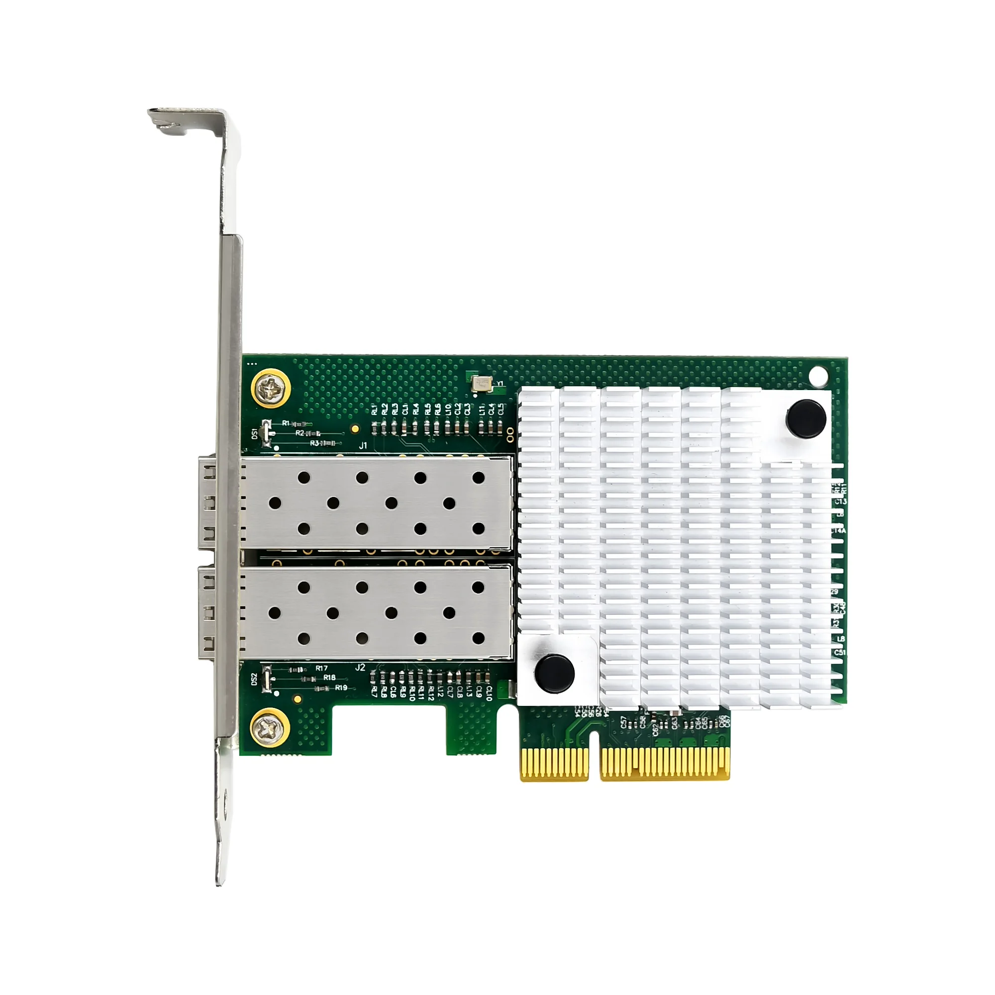 SUNWEIT ST7404 ثنائي المنفذ 1G SFP PCIe X4 جيجابت بطاقة محول سلكي مجموعة شرائح Intel82576 الداخلية لمنتج مخزون الخادم #5