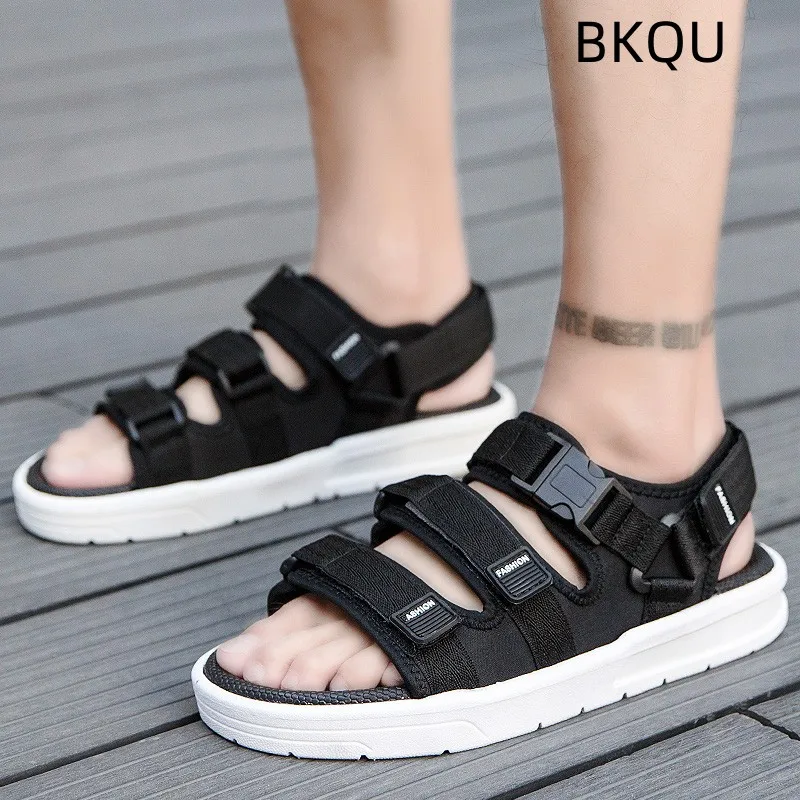 Men's Summer Sandals Non-slip Platform Massage Comfortable Trendy All-match Wear-Resistant Water Proof Breathable Summer Main