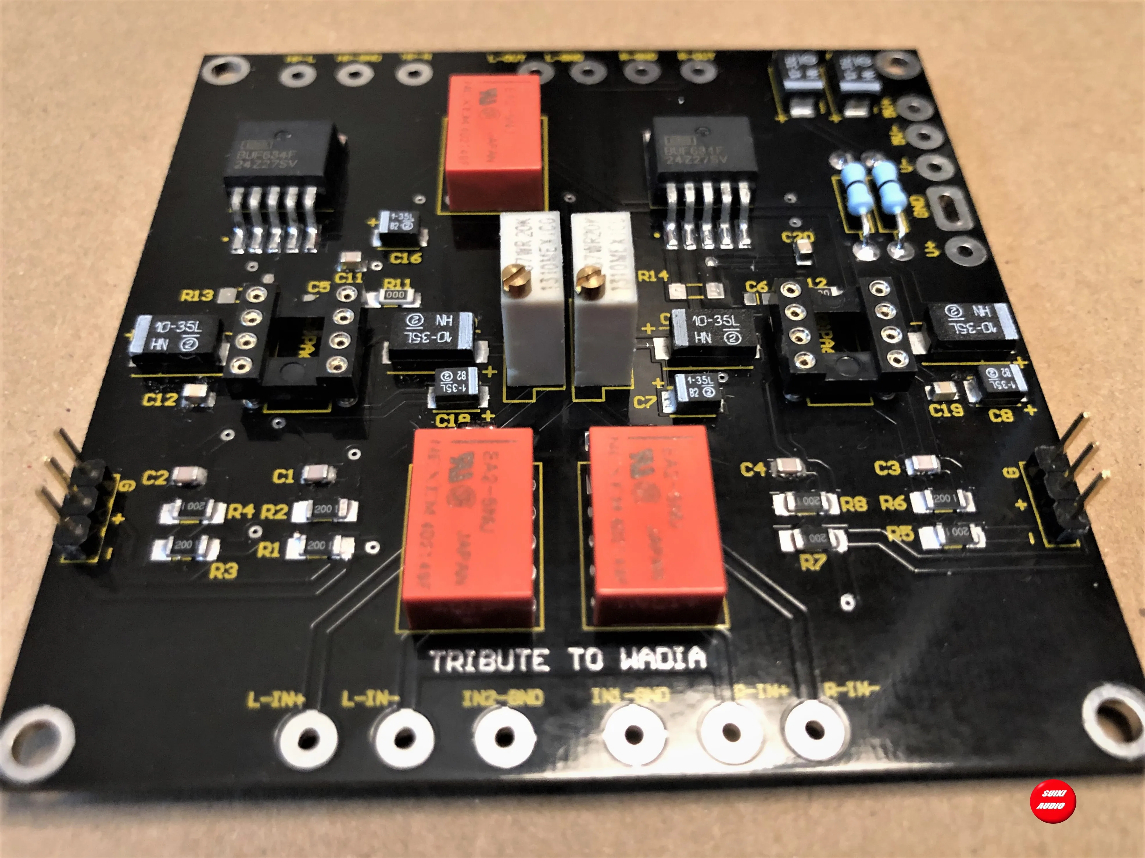 

Wadia Buf634 lme49600 баланс к односторонней, Amp, аналоговой выход PCB