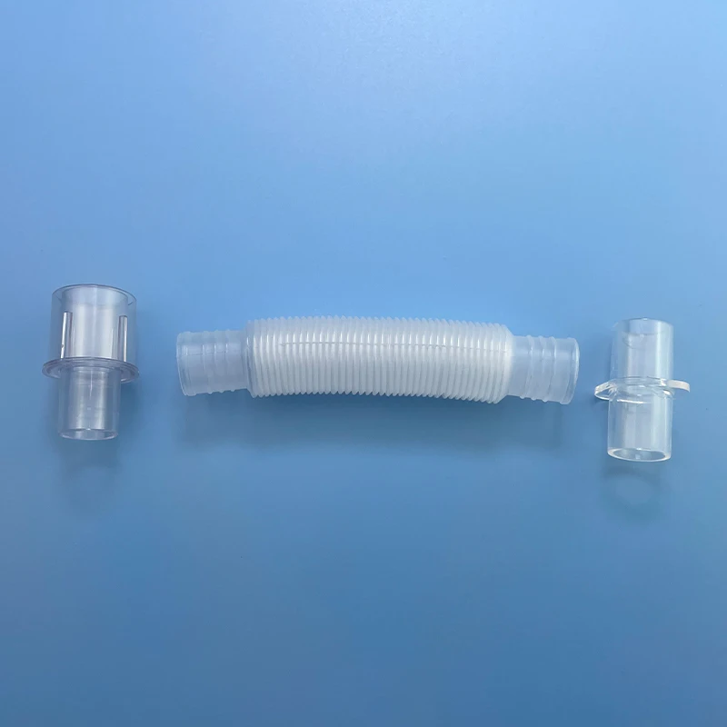 Disposable L-Shaped Rotary Joint Anesthesia Breathing Circuit Anesthesia extension tube Retractable Suction Tube Multifunctional