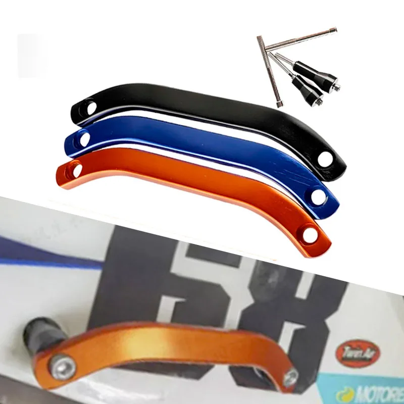 Motorcycle pitbike Accessories CNC Rear Handrail Parts 155mm Lift Grab Handle Bar Grab Rail Accessory for KTM 2019-2023 Models