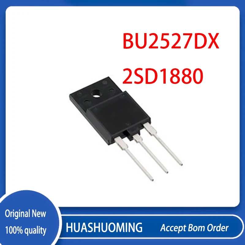 Lote de 10 piezas BU2527DX BU2527 FMH23N50E FMH23N50 23N50E TO-3P 2SD1880 D1880 TO-3PF