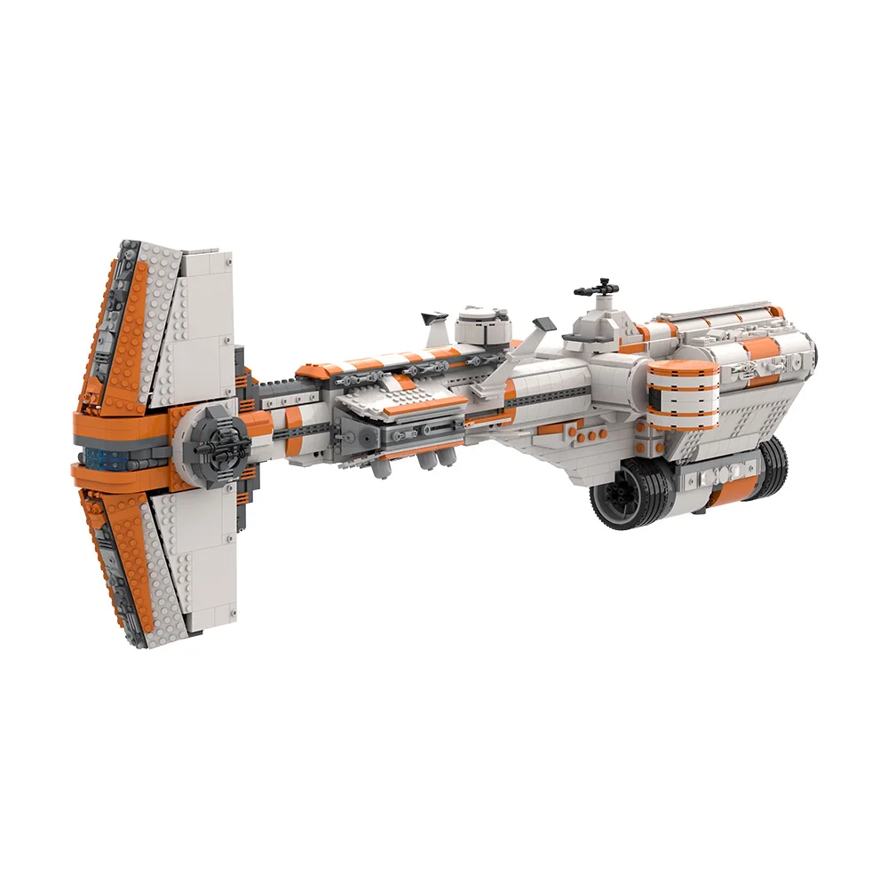 

Gobricks MOC Hammerhead Corvette Lightmaker Строительные блоки Игрушки в подарок