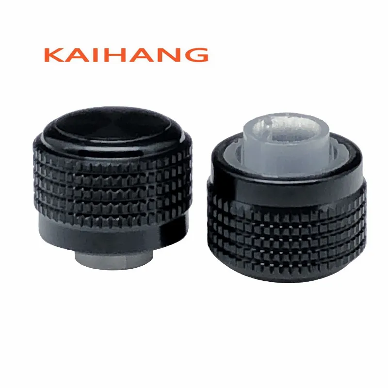 1PCS 14x12.5mm Aluminum alloy knob Vehicle mounted radio band adjustment knob Sonata 9th generation car DVD Yaesu mobile radio