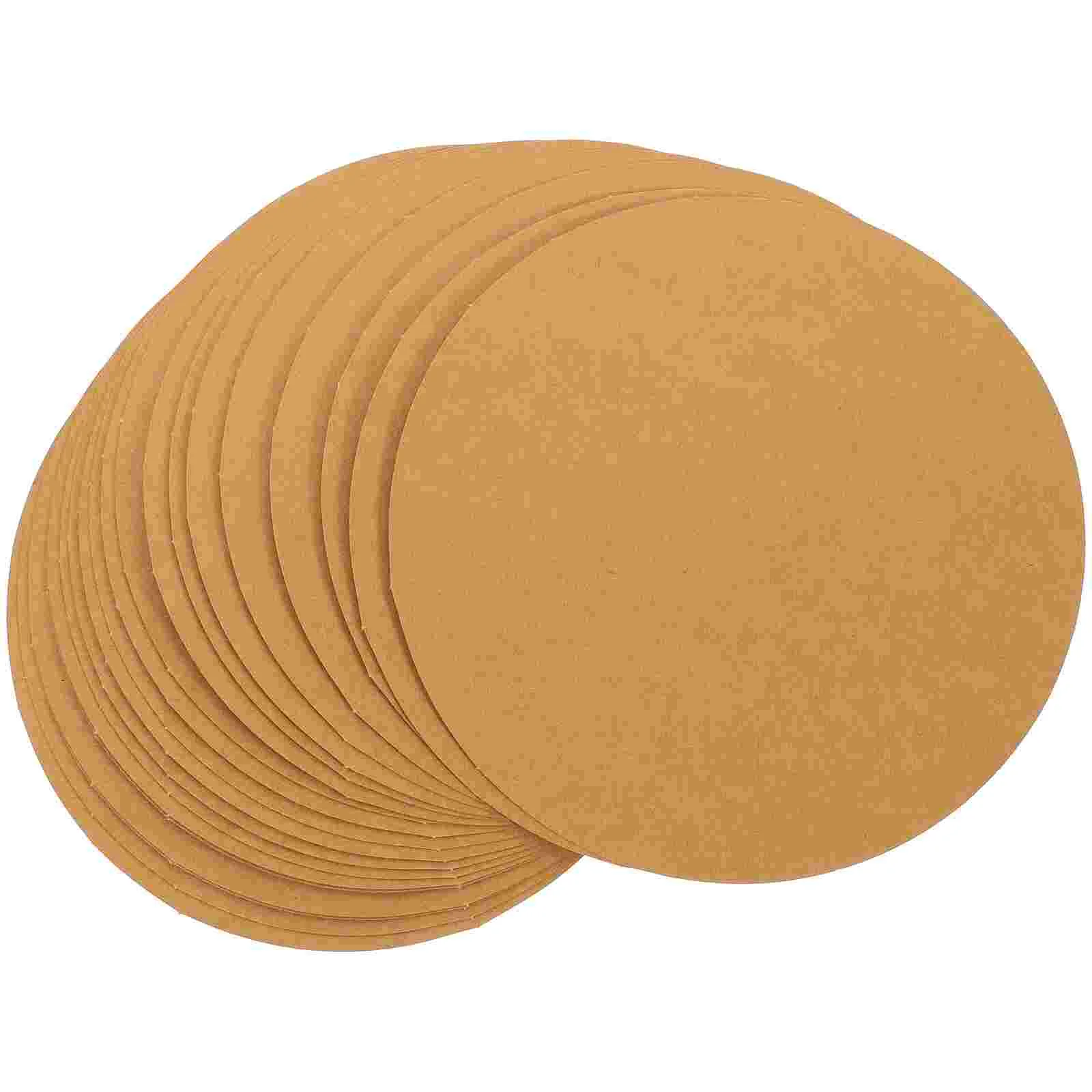40 Pcs Round Drawing Paper Cardboard DIY Painting Cards Cardboards Slices Stock