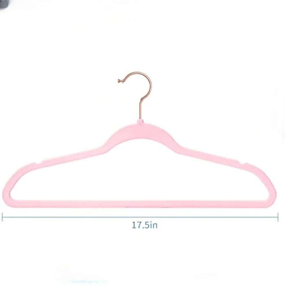 Non-Slip Velvet Suit Hangers 10 Pack Ultra Thin Space Saving Coat Hanger and Heavy Duty Clothes Hangers Hold Up-to 10 Lbs