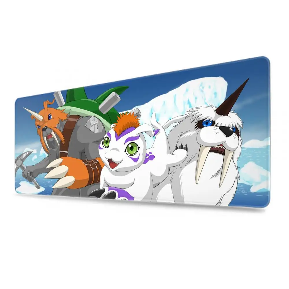 Kawaii mauspad anime digimon pc gamer schreibtisch matte spiel zubehör tastatur коврик под миш deskmat computer matten teppich laptop heiß