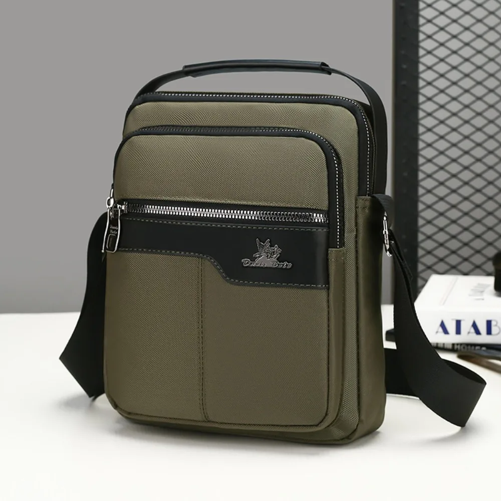 

Men's Shoulder Business Fashion Casual Simple Waterproof Lightweight Portable Oblique Span Briefcase