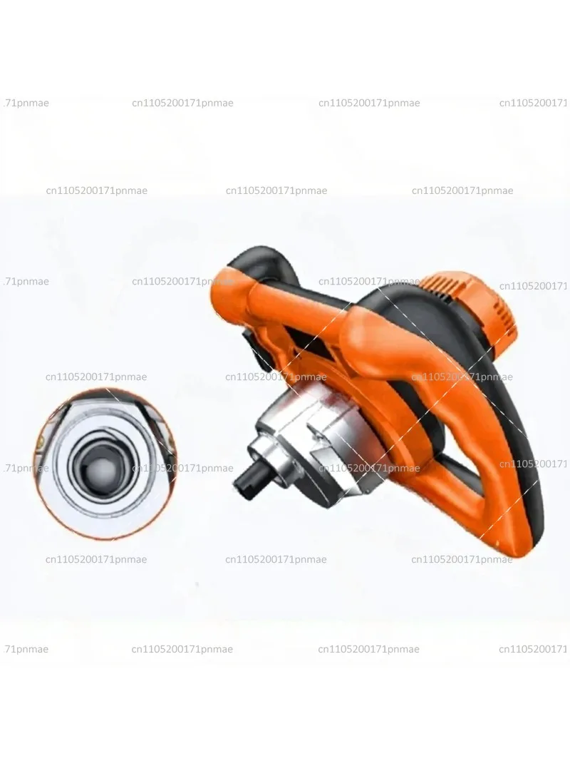 Industrial Grade 6 Gear Adjustable Speed 2800W Handheld Paint Cement Plaster Mortar Coating Mixer Putty Powder