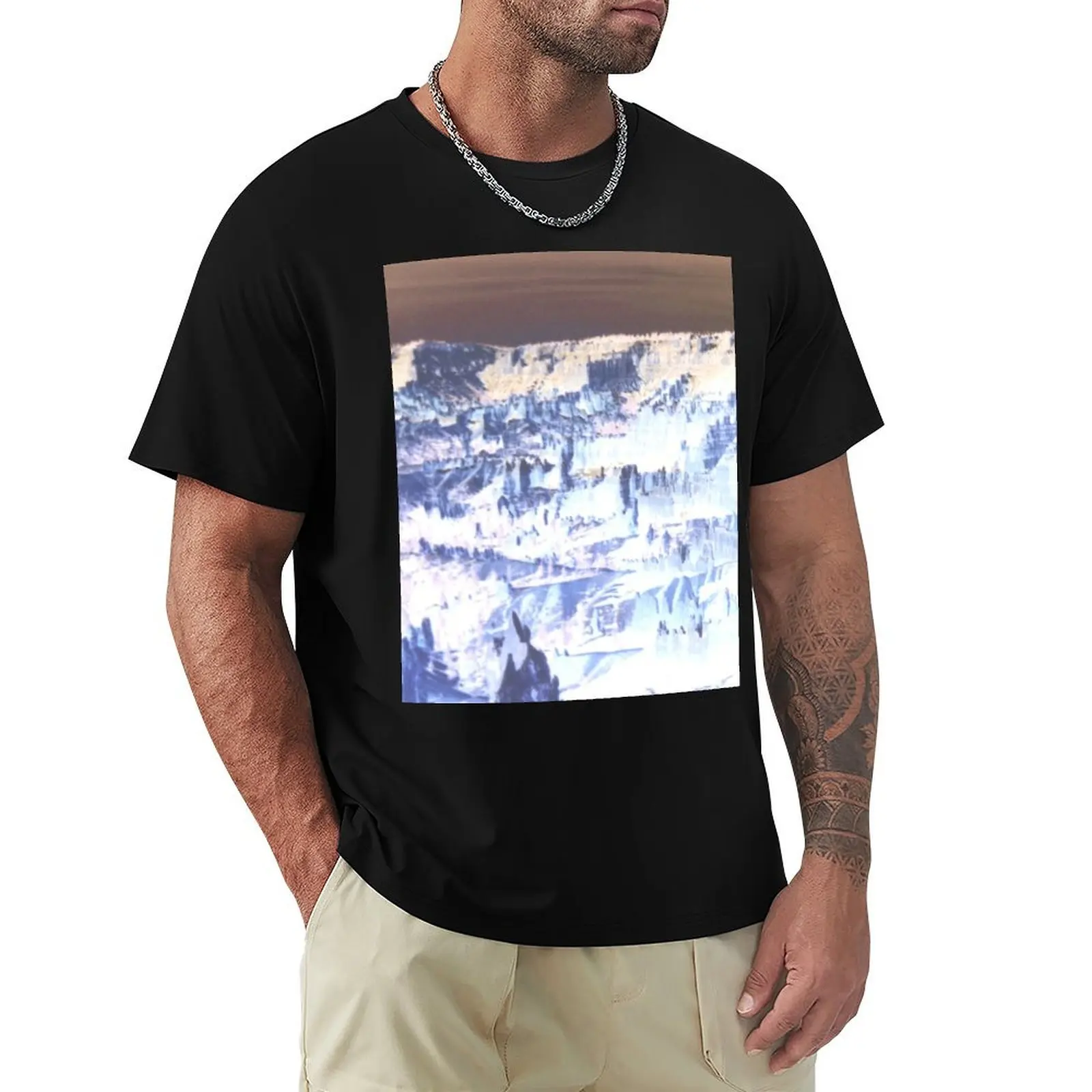 Bryce Canyon National Park T-Shirt Modern Print Casual T-Shirt