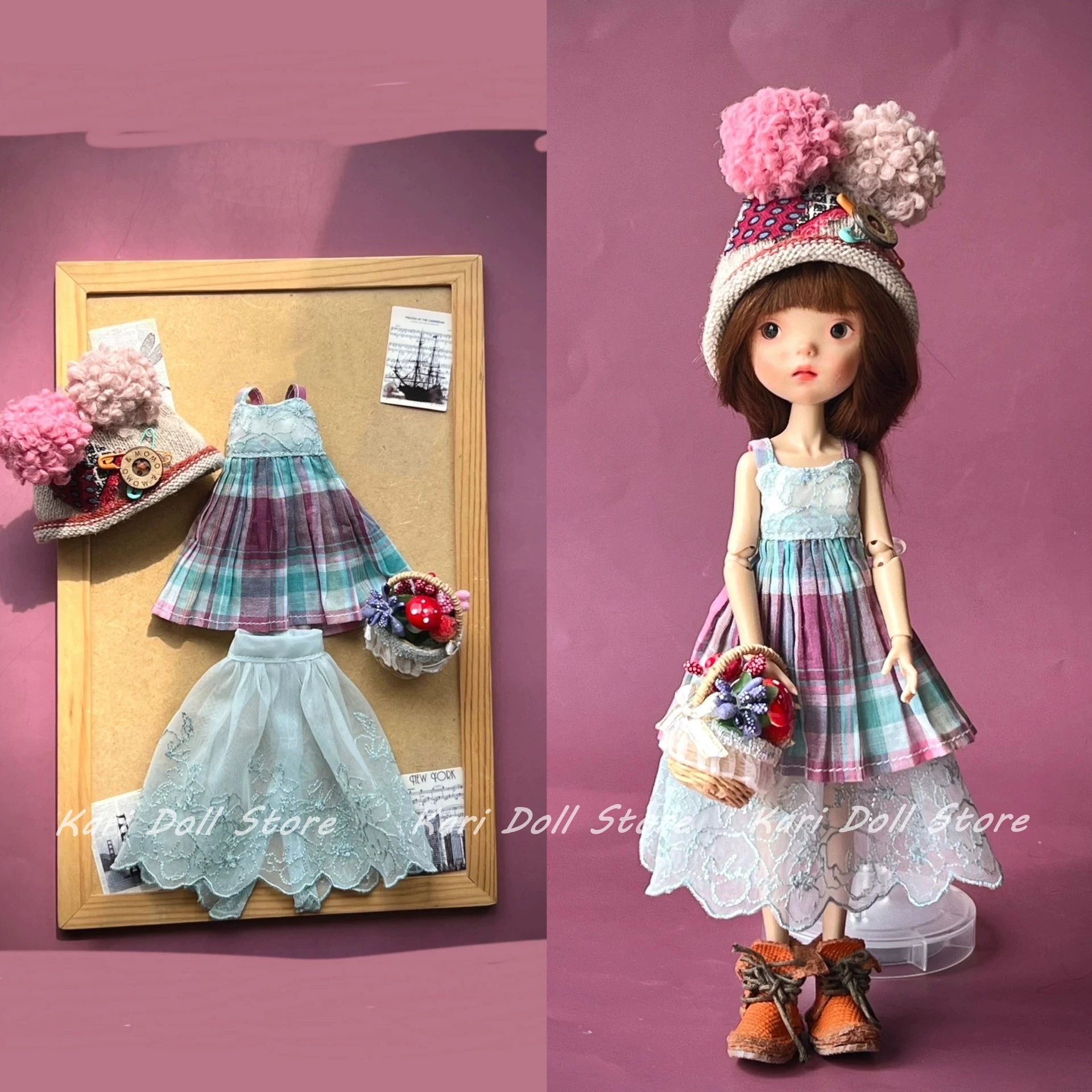 

Kari Doll Clothes and skirts Summer Picnic Landazz Landoudou ob24 ob22 Doll