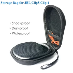 Hard Travel Carrying Case for JBL Clip 4 Clip 5 Portable Bluetooth Speaker Storage Bag EVA Waterproof Shockproof Protective Box