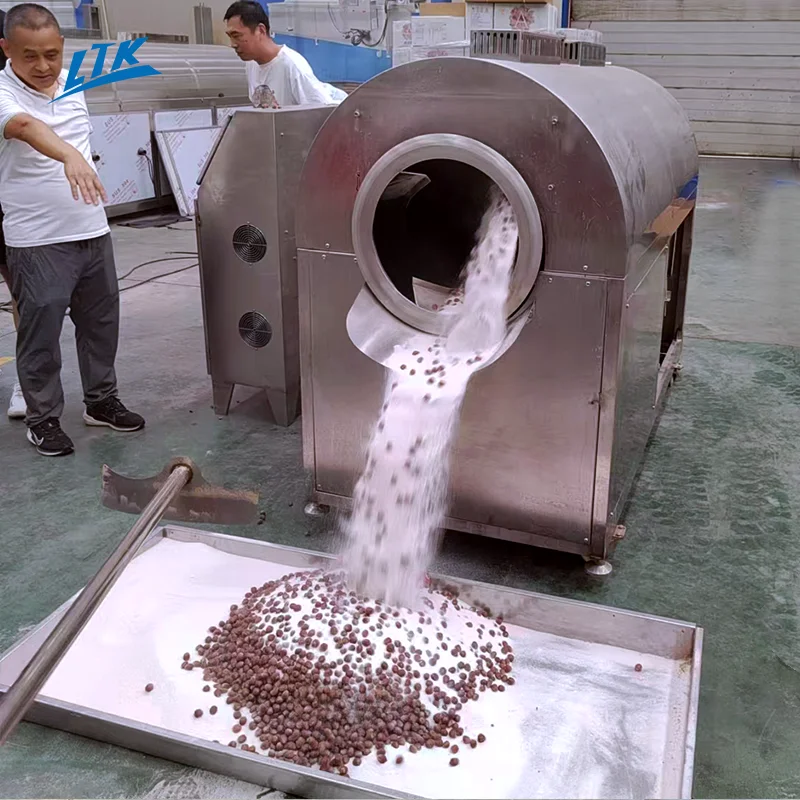 High Performance Commercial Peanut Seed Nut Roasting Machine Hot Air Coffee Roaster with Excellent Output Snack Machines