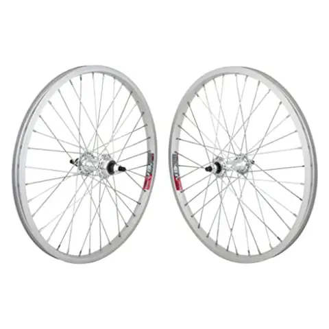 Wheel Set 20 x 1.75 Wheel Master Silver 36H for BMX Bikes with 3 8 FW Hub and 14g UCP Spokes Ideal for Urban Riding Tricks and