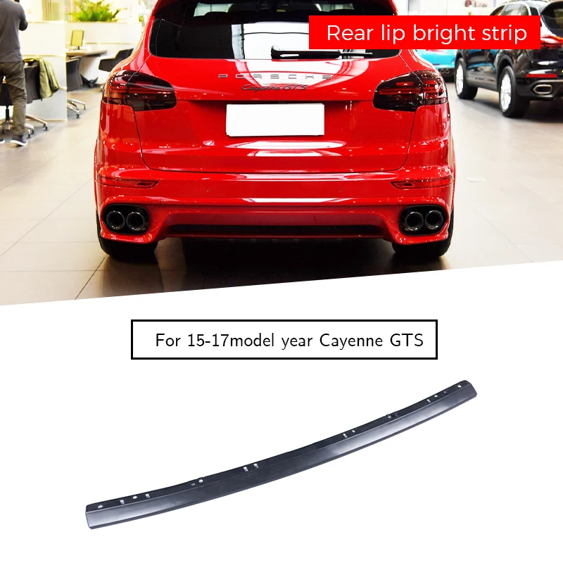 

95850572500G2X rear lip bright decorative strip for Porsche Cayenne GTS 958.2 2015-2017