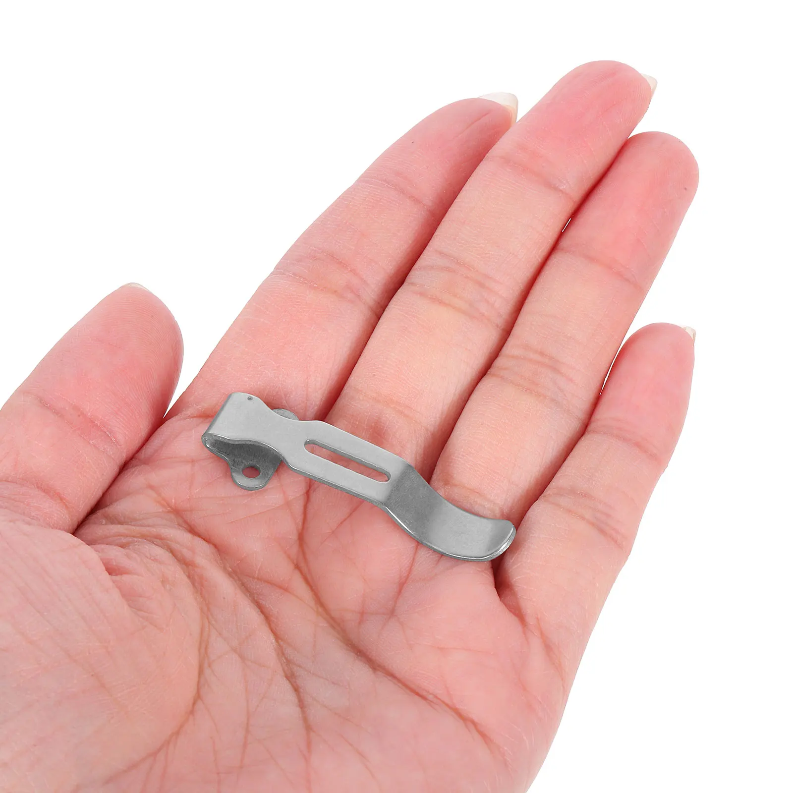 

Stainless Steel Pocket Clip Knives Compact Lightweight for Hiking Camping with Deep Carry Clips Sheath Back Accessories