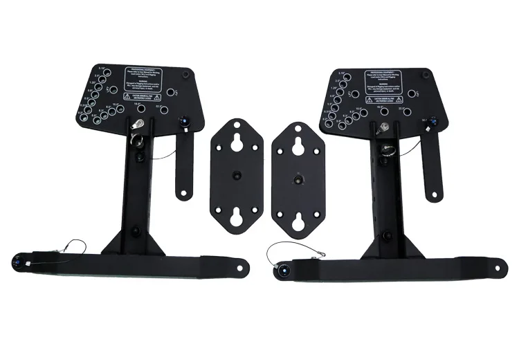 Dual 8-inch, 10-inch, and 12-inch line array accessories, hardware speaker rigging