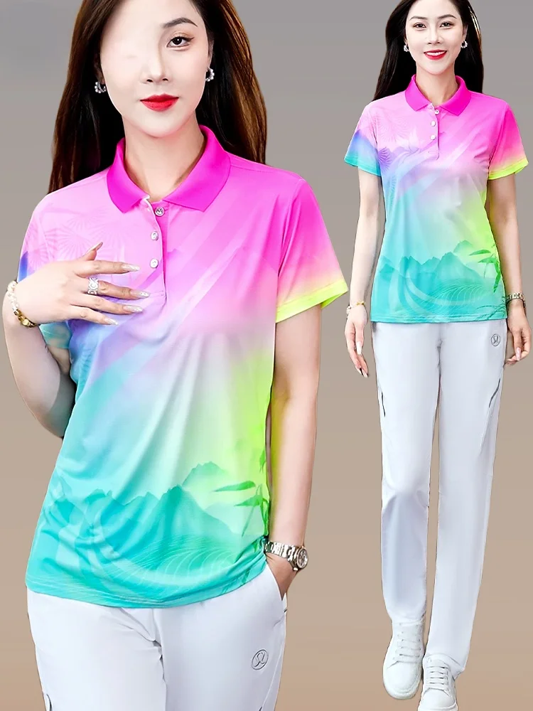 

TUCANO 2026 Новинка: Летний спортивный костюм из ледяного шелка, тонкий, повседневный, для тенниса, быстросохнущий, женский, с длинным рукавом, комплект из двух предметов