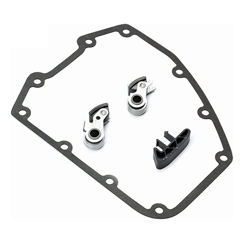 

Motorcycle Cam Chain Tensioner Outer & Inner Complete Kit Replacement With Guide & Cover Gasket For Twin 1999-2006