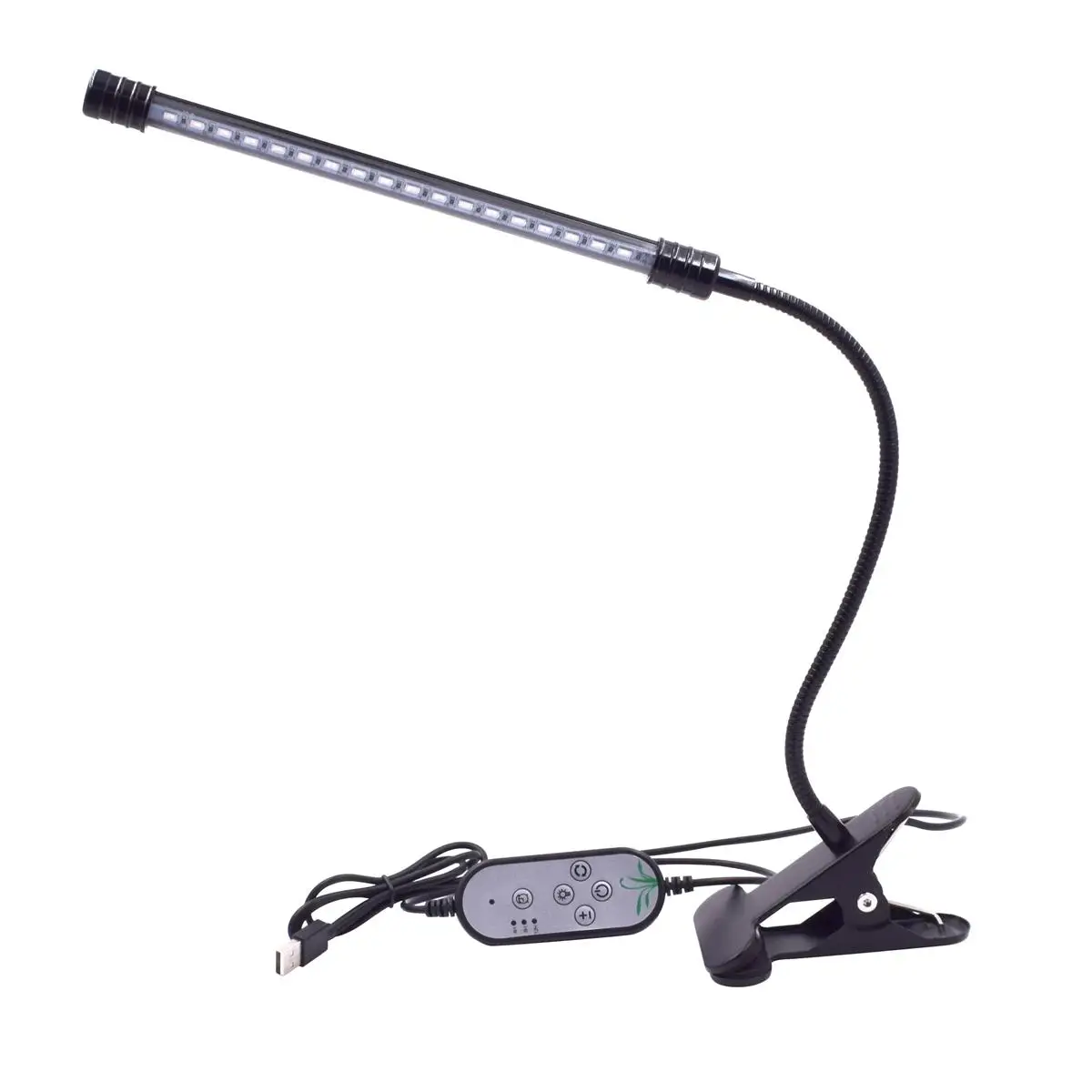 9W LED Plant Grow Light Dimmable Timer Control E27 Waterproof for Indoor Garden Greenhouse Cultivation