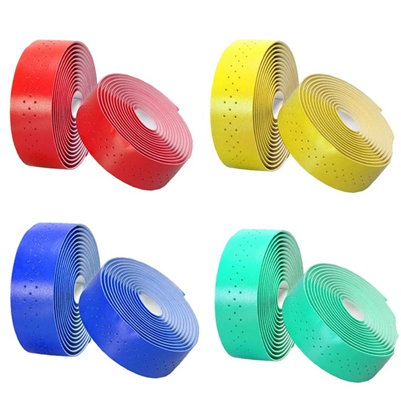 

Bicycle Handlebar Tape PU+EVA Road Bike Handlebar Tape Non-slip Breathable Drop Bar Strap Bycicle Accessories