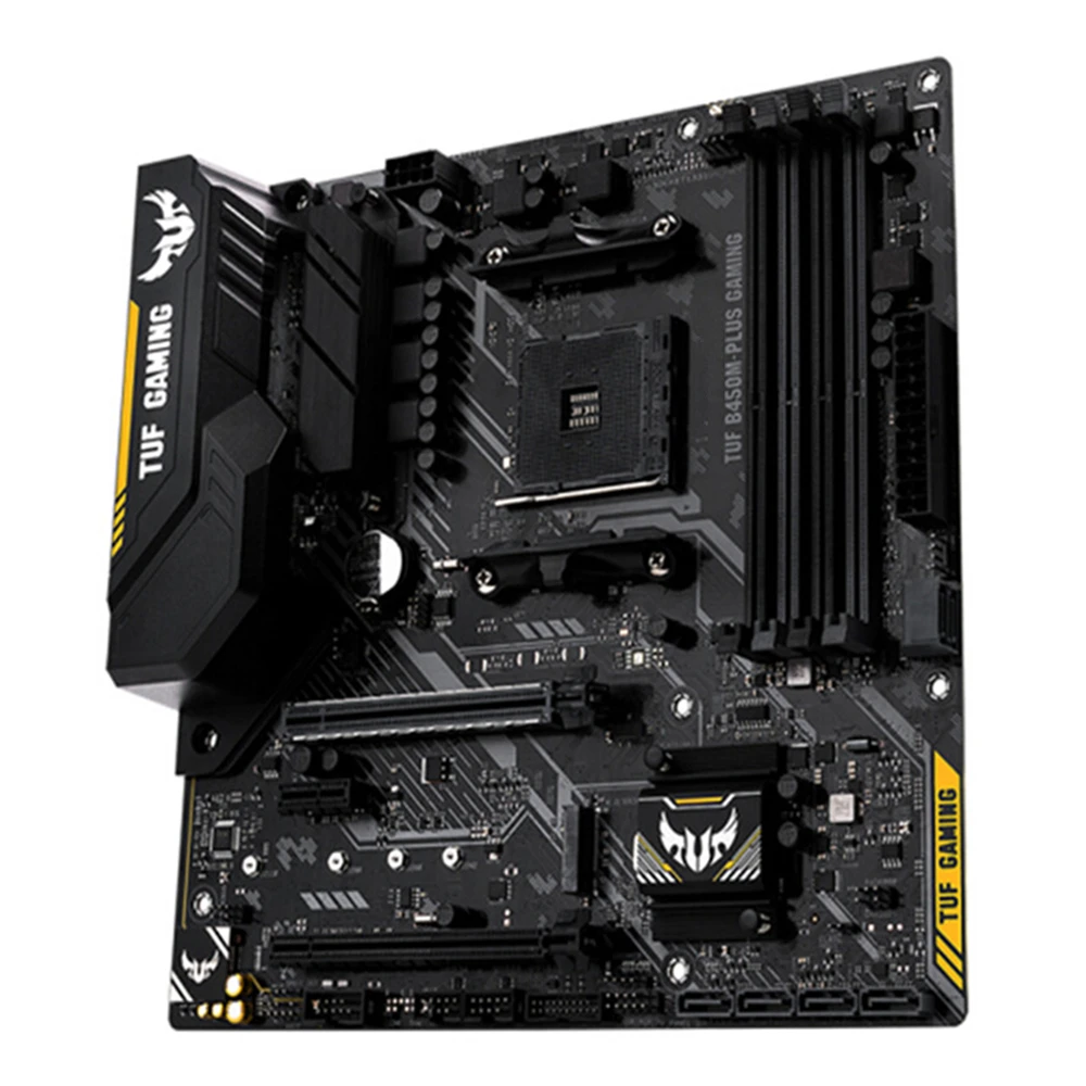 Desktop Motherboard TUF B450M-PLUS GAMING Motherboard Socket AM4 DDR4 For AMD B450M B450 Desktop Mainboard