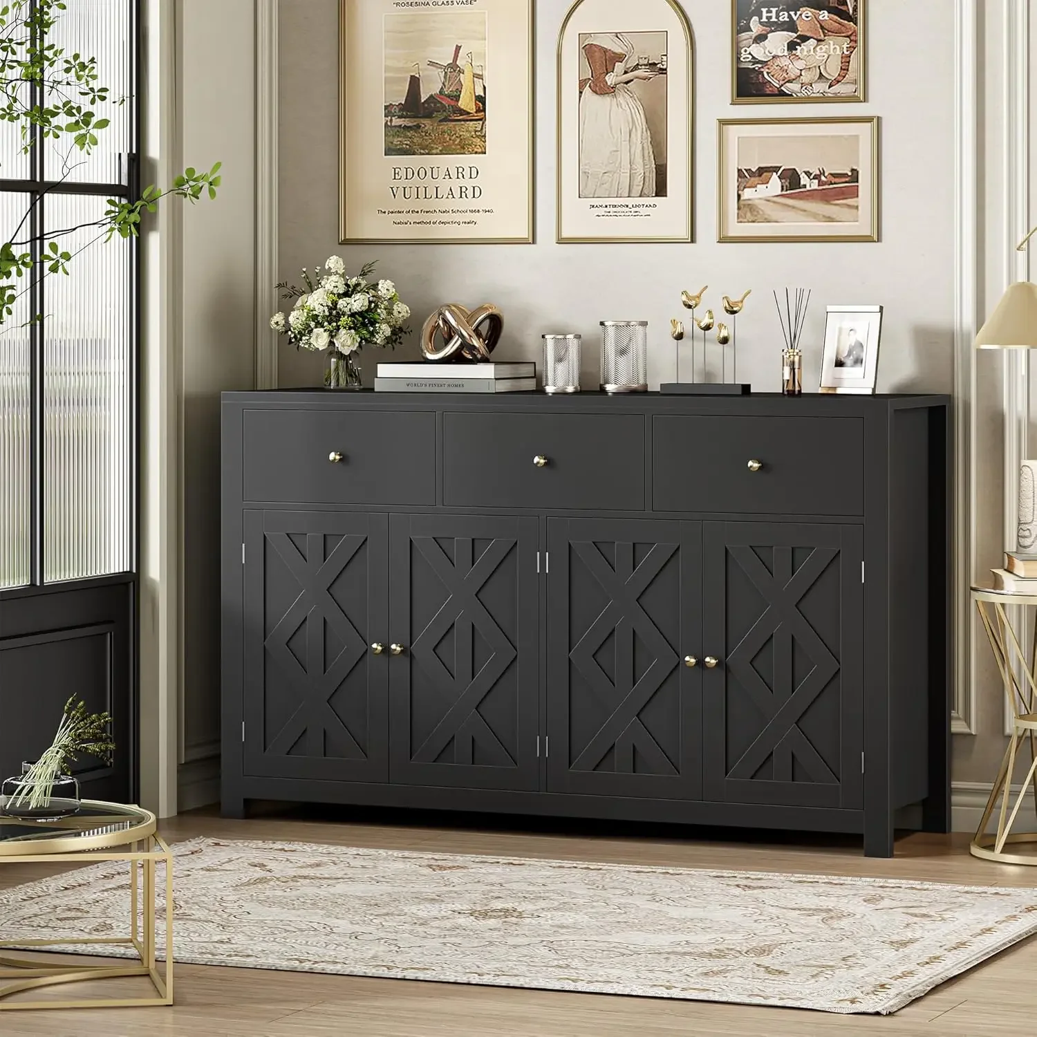 Credenza grande da buffet da 55,1