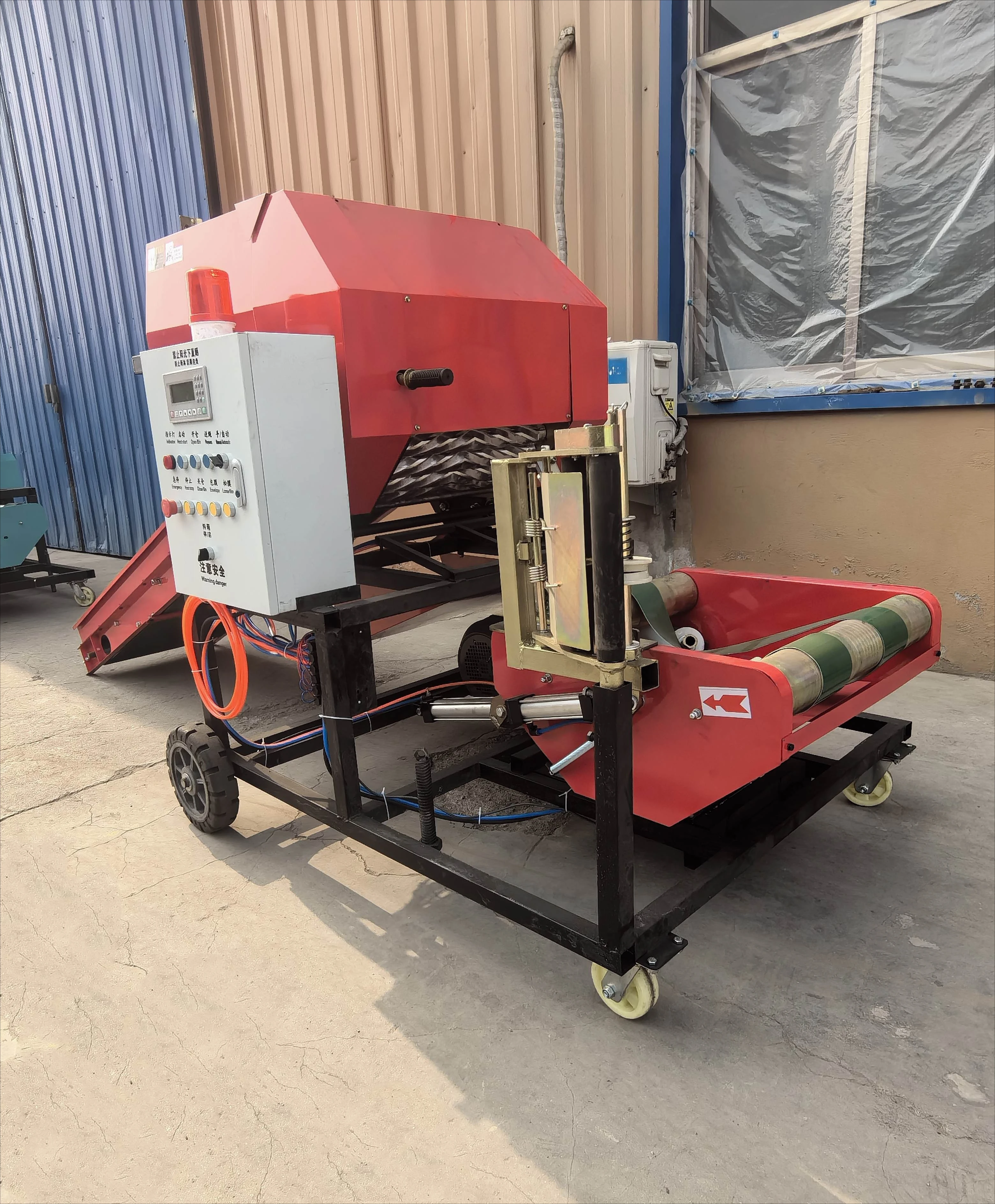 Automatic farm silage baler, packaging and packaging machine, cattle and sheep planting straw