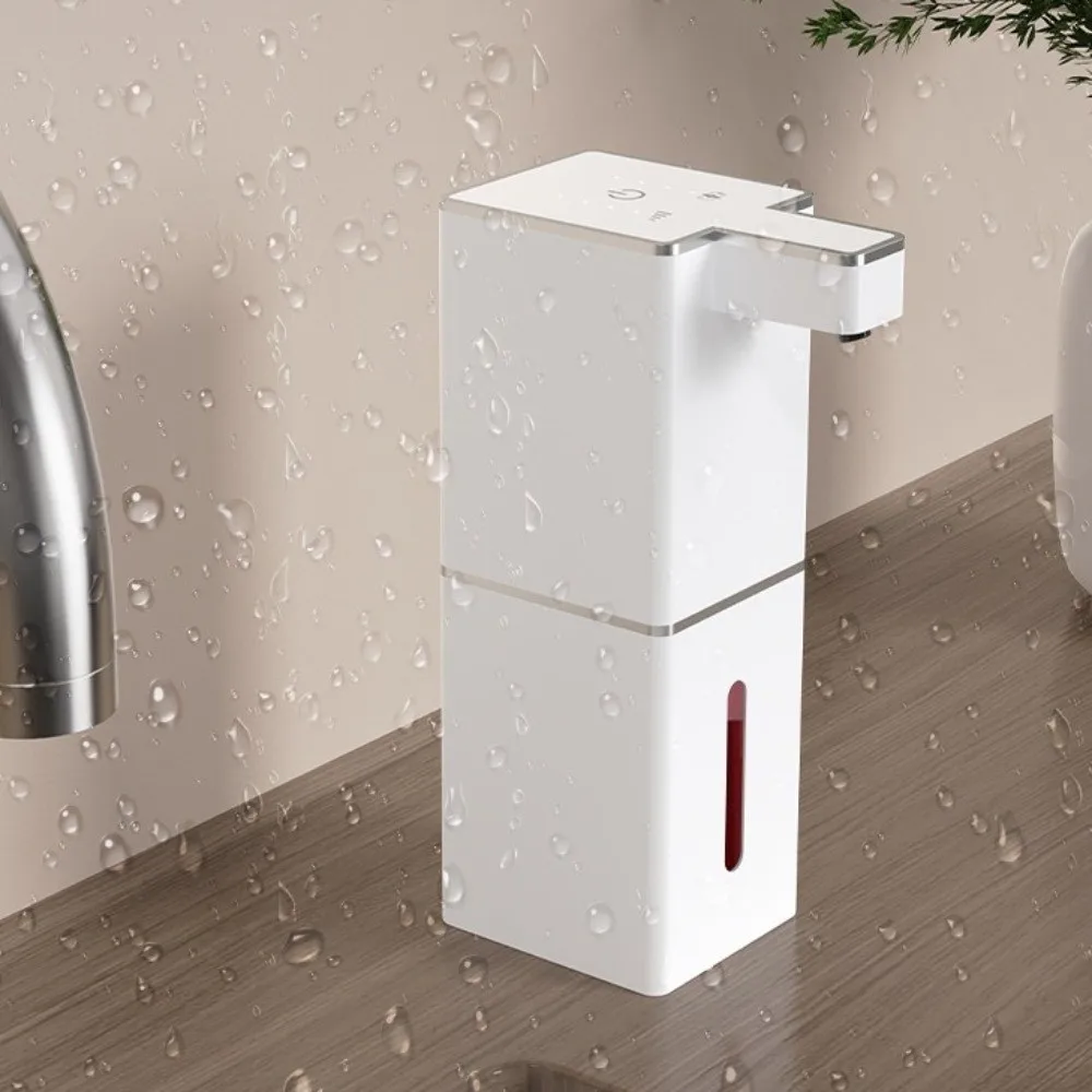 380ml Capacity Automatic Sensor Soap Dispenser Liquid/Foam Contactless Operation Hand Sanitizer Dispenser Desktop Compatible