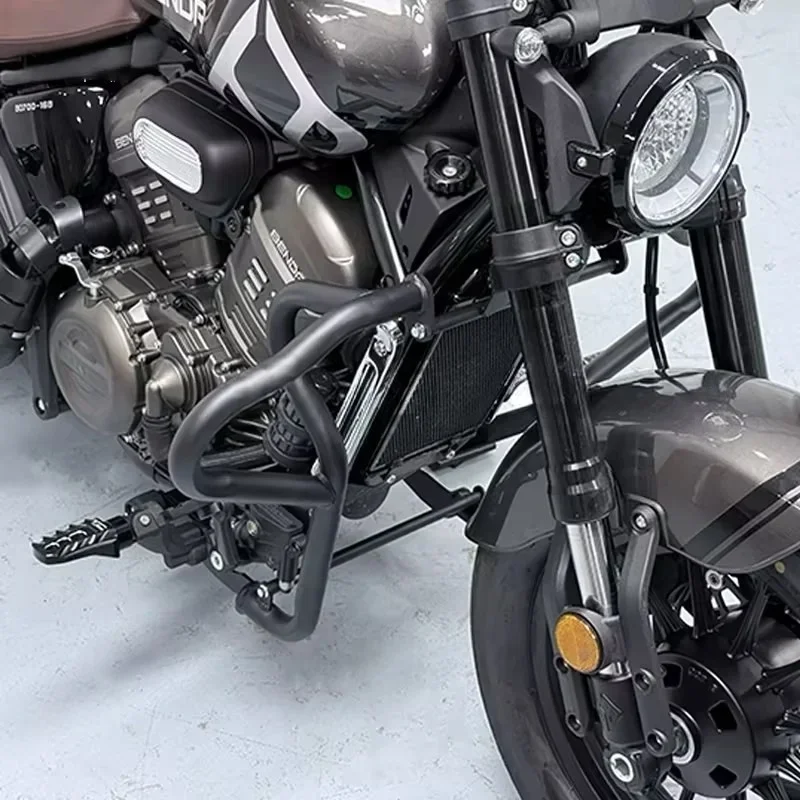 【Precise Fit】Carbon Steel Crash Bar for Benda Rock 707 Ultra/Pro 707 Pro - Engine Guard Protector No Modification Needed