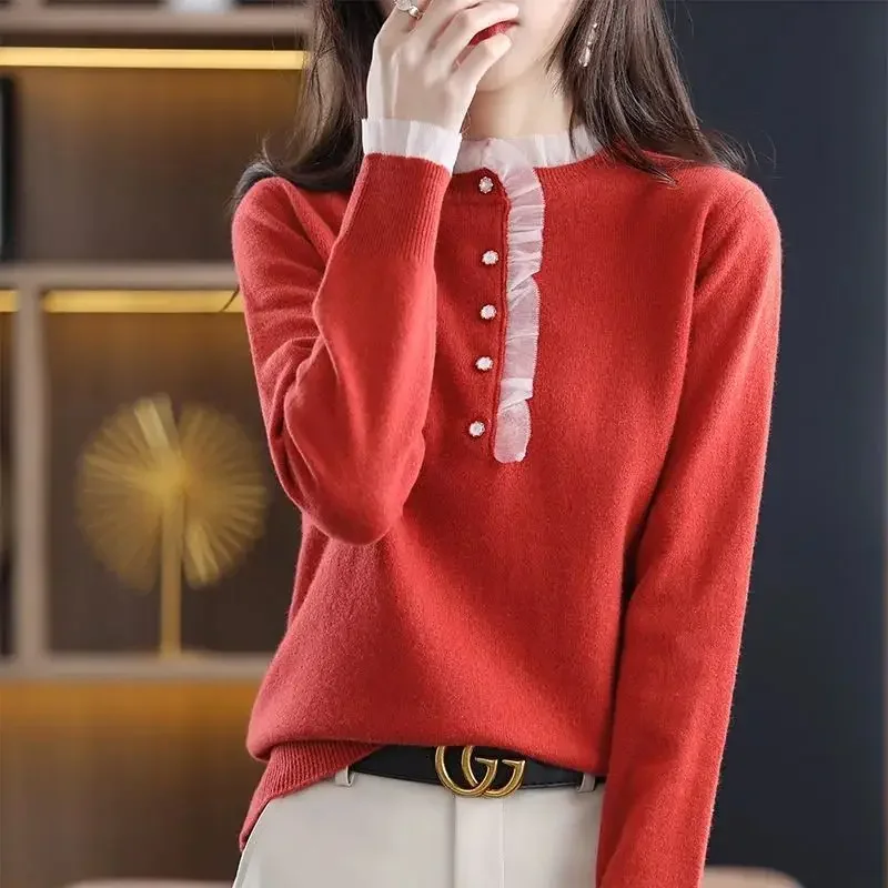 Winter 2024 Female Pullover Basic Knitted Sweaters for Women Long Sleeve Jumper Cheap Top Harajuku New Knitwear Fall Attractive