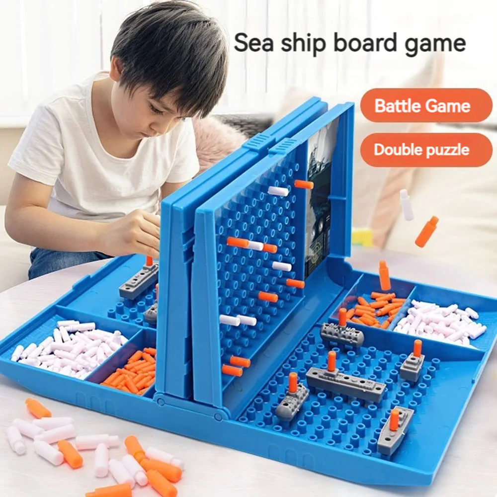 Battleship Board Game Sea Battle Board Family Strategy Battle Game The Sea Battle Board Family Ship & Planes Chess Game For Kids