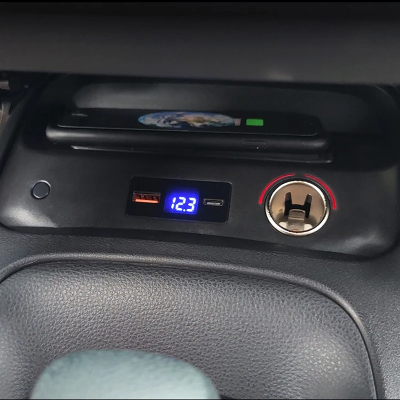 

Автомобильное беспроводное зарядное устройство 15 Вт, быстрое зарядное устройство для телефона, зарядная панель, держатель для телефона для Toyota Corolla Levin 2019 2020 2021