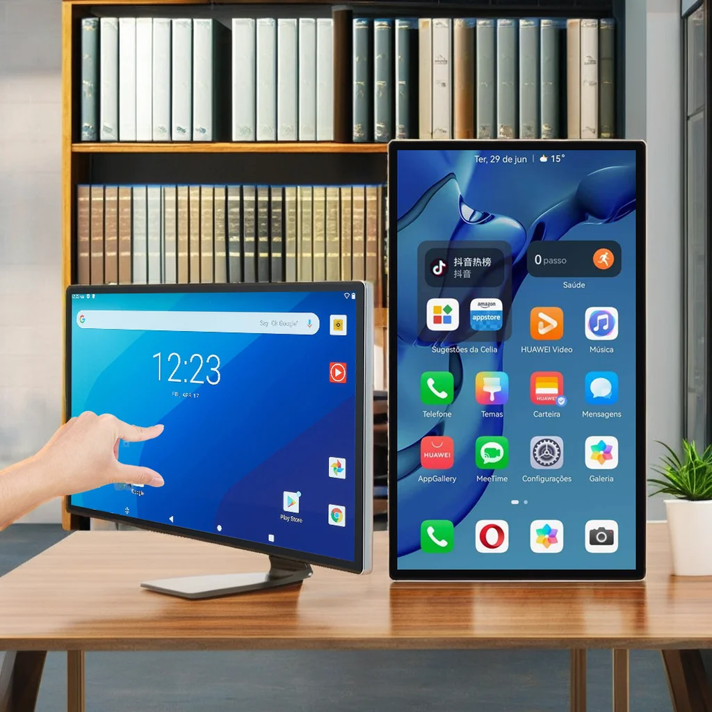New High 1920x1080 Touch Screen Monitors 20-24 Inch Vertical USB LED PC/Monitors Waterproof Compatible For Android Linux