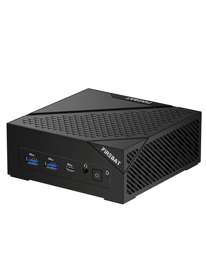 FIREBAT AM02 ミニ PC AMD Ryzen 5 6600H LPDDR5 16GB 6400MHz RAM M.2