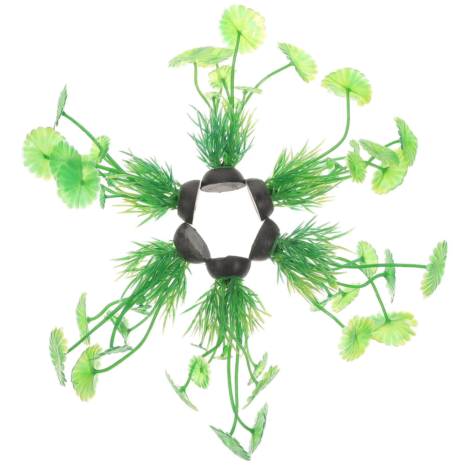 

10Pcs Landscape Aquarium Decor Plastic Plant Home Fish Tank Grass Creative Realistic Decoration Aquarium Plant