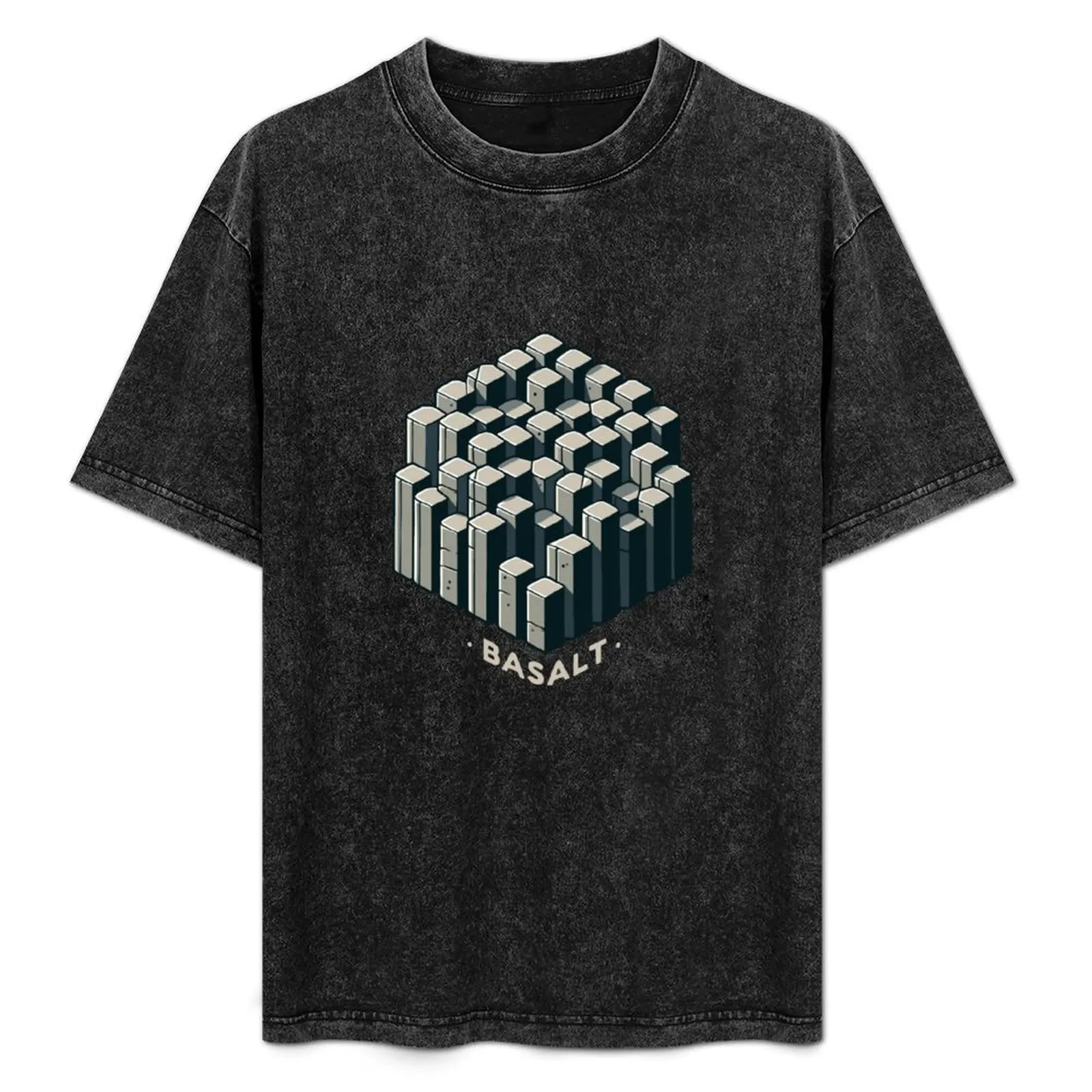 

Basalt Columns Cube Isometric T-Shirt man clothes valentines clothes tshirts personalised football t shirt outfits for men