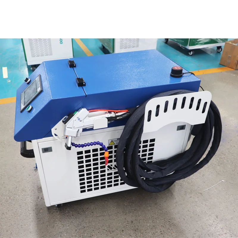 Factory Laser Cleaning Rust Machine Oil Paint Removal Laser Cleaning Machine for Cleaning Metal Pipes