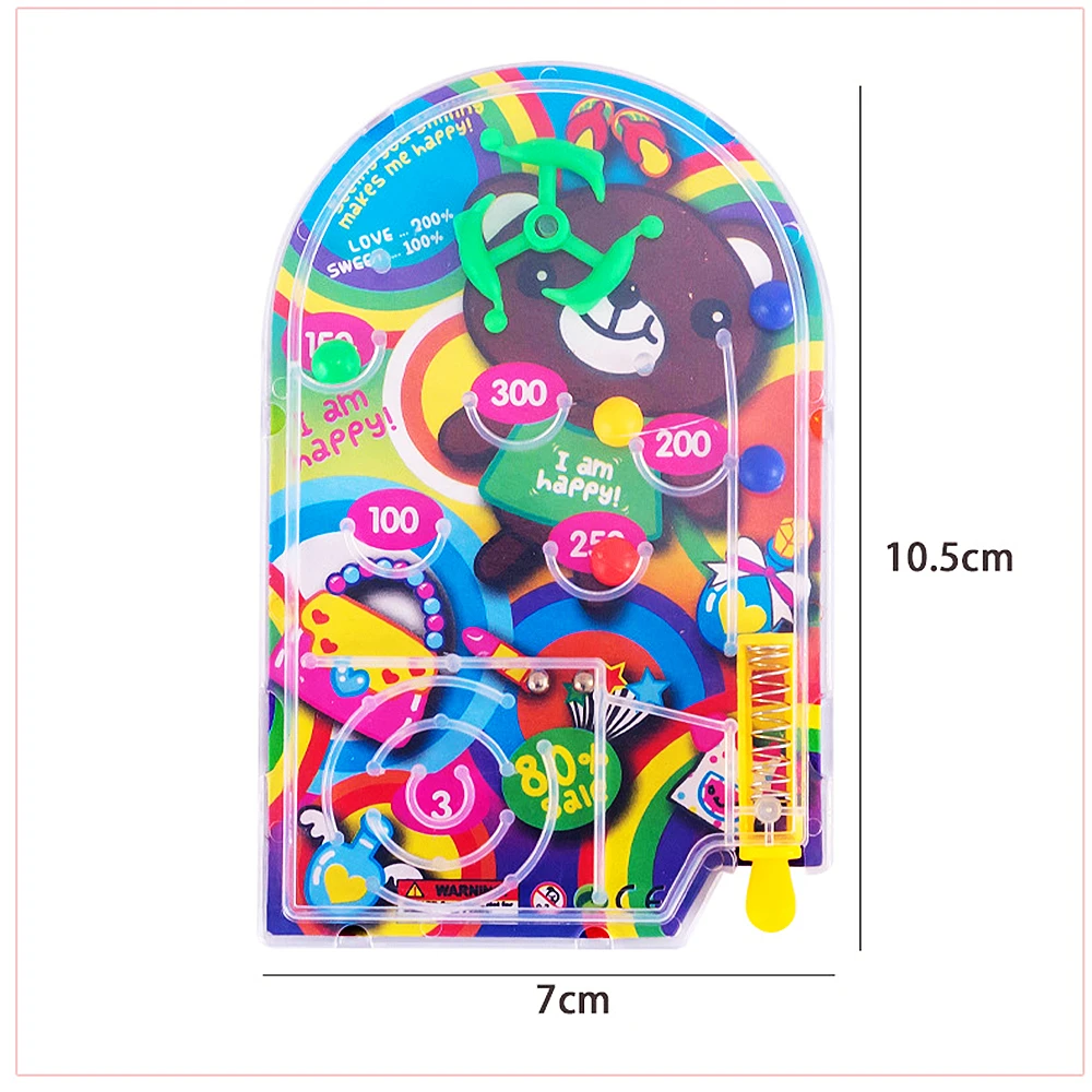 10Pcs Fun Transparent Puzzle Marble Game Kids Birthday Party Baby Shower Wedding Guest Gift Souvenir Christmas Party Gift Piñata