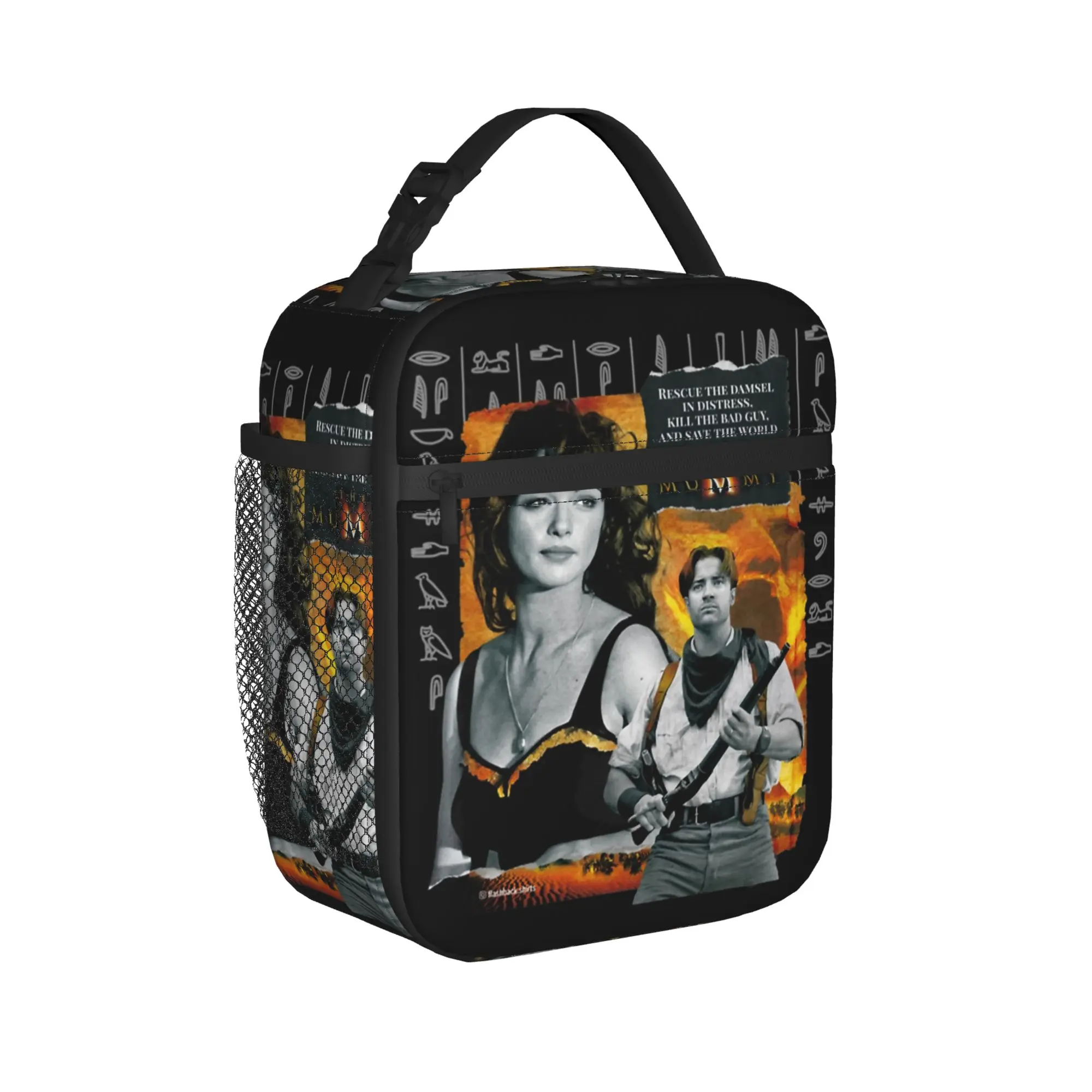 The Mummy symbol poster Rick and Evelyn Insulated Lunch Bag Thermal Bag Reusable,Lunch Container Tote Lunch Box Men Women Work