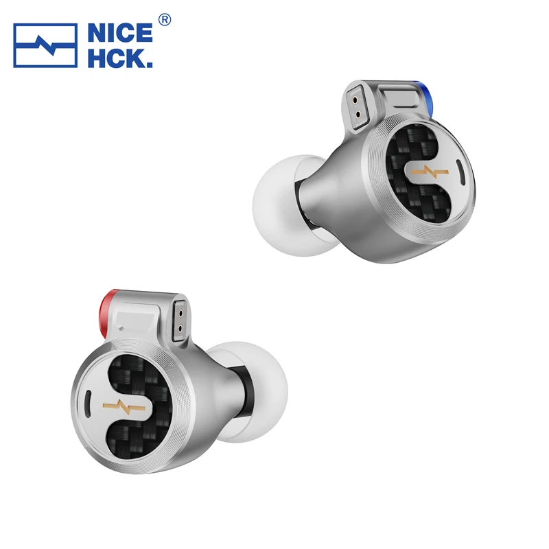 NiceHCK F1 HIFI Wired Earphone 3.5mm/4.4mm Flagship 14.2mm Planar Diaphragm Driver Music In-ear Earbud with Tuning Filters