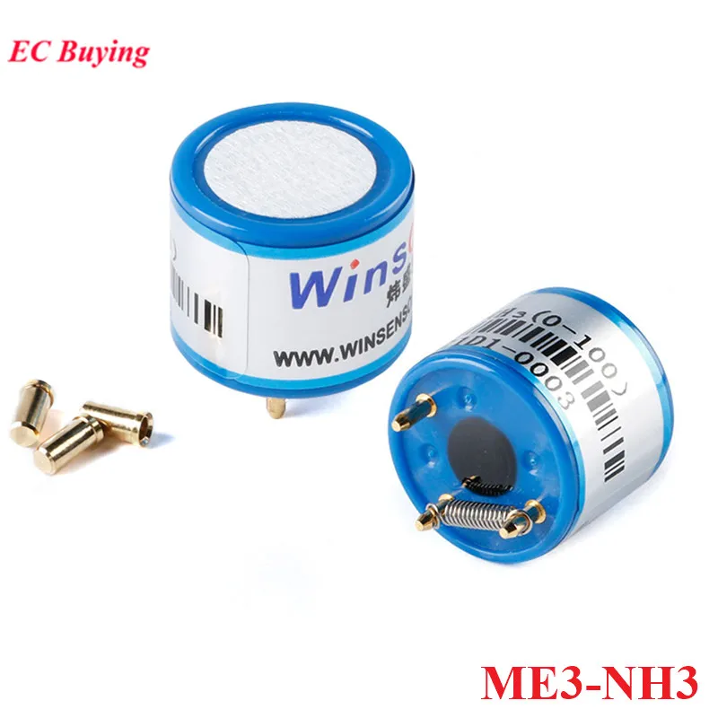 ME3-NH3 Ammonia Gas Sensor Module Electrochemical Toxic ME3 NH3 Gas Air Sensor Detection Module 0~100ppm For Breeding Farms