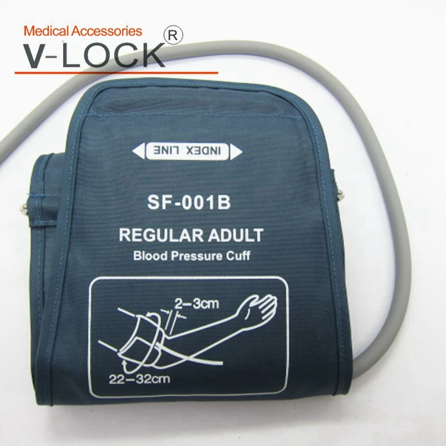 Reusable nylon coat single tube with metal ring child arm sphygmomanometer NIBP Omron blood pressure Cuff