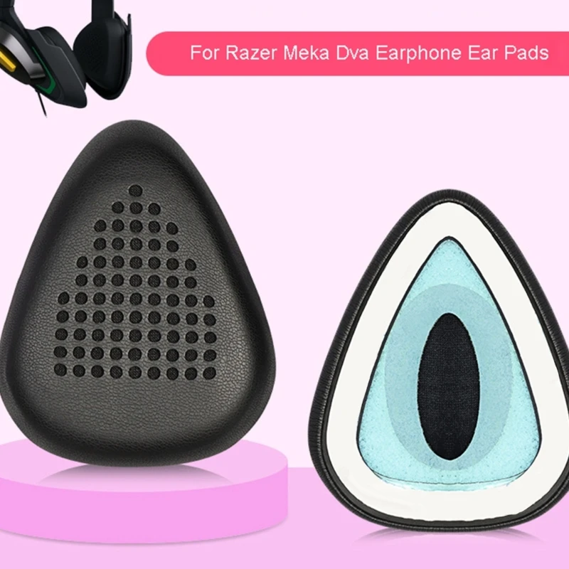 Qualified Ear Pads Sponge Earmuff HeadBeam for Meka Dva Headphone Isolate Noise Cover Headband Ear Pads Repair Part Dropship