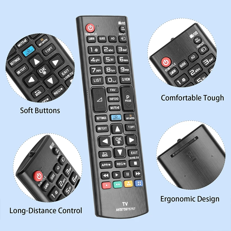 AKB73975757 Remote Control For LG TV 32LB570V 32LN575S 32LB570U 32LF580V 32LH510B 32LN575 39LN575S 42LB5820 42LB582V 42LF5800