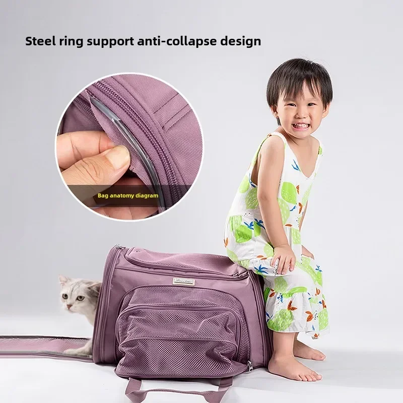 Pet bag cat bath backpack puppy cat box cage