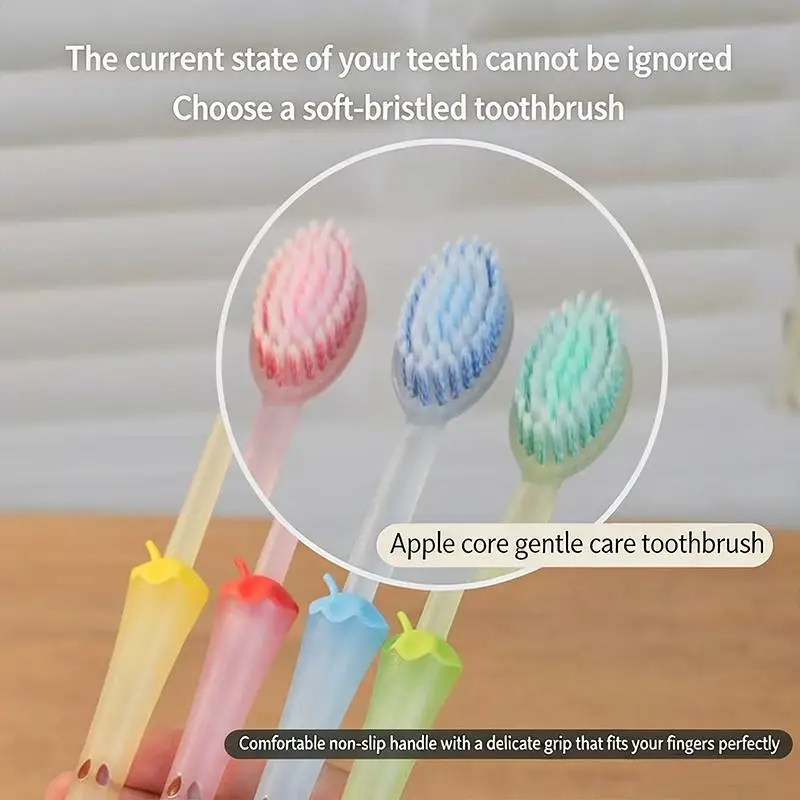 Two Soft-bristled Toothbrushes Suitable For Adult Oral Care Can Whiten Teeth