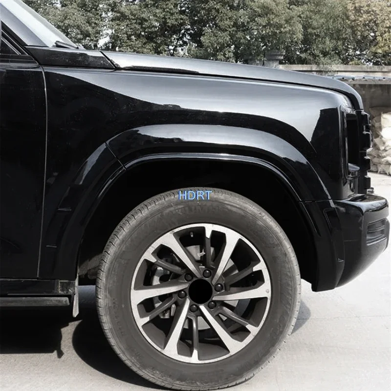 ONEY Front Rear Wheel Eyebrow Tire Arch Cover Protector Decoration Sticker For GWM Haval H9 2024 Exterior Accessories Styling