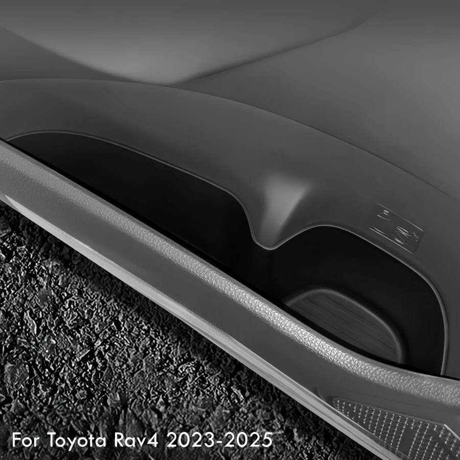 4er-Set TPE-Türseiten-Organizer für Toyota RAV4 2019-2025 2026 – Türaufbewahrungsboxen passend für RAV4 – Detail 3