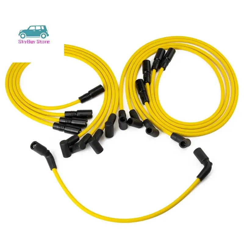 

18Pcs/Set Vehicles Part Spark Plug Wire For CADILLAC 1996-2002 GMC V8 5.7L 86646 96646 1197